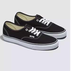 Black van sneakers